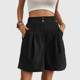 Jennifer | Bekväma shorts med hög midja