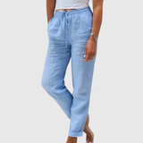 Clara | Luftiga linneshorts