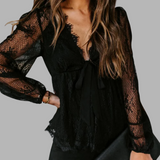 Cyrielle | Elegant spetsblus