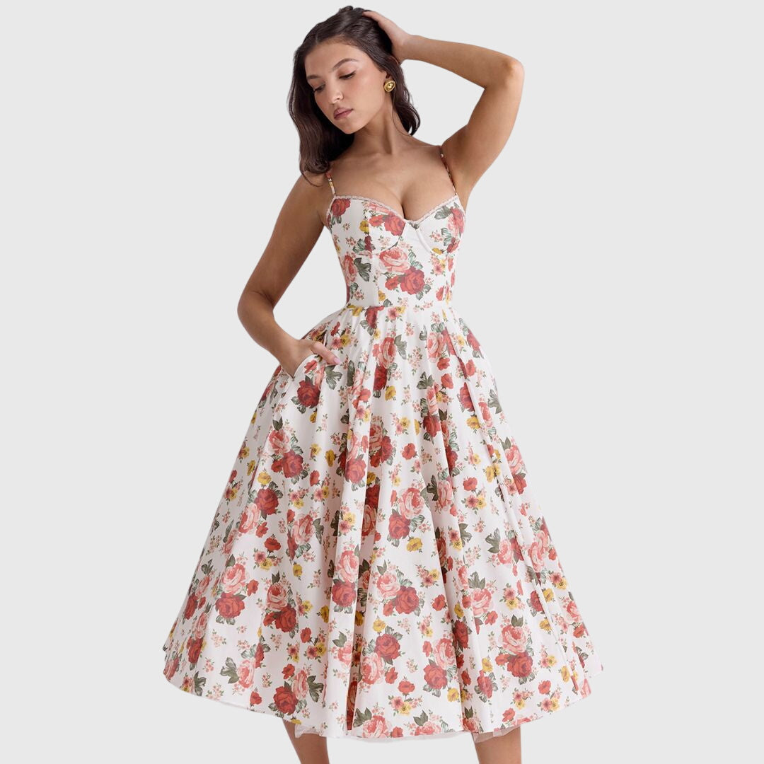 Produktbild – Jane – Elegant Maxiklänning