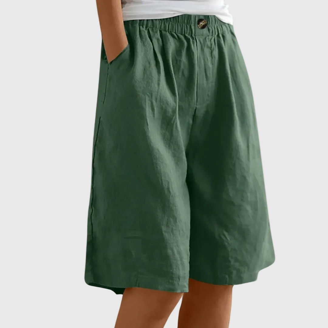 Marie | Vida shorts med resårmidja