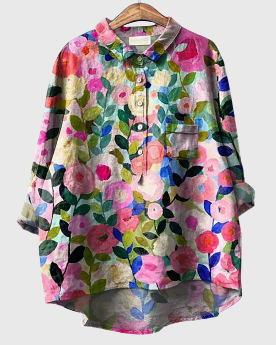 Produktbild – Valeria – Blommig blus