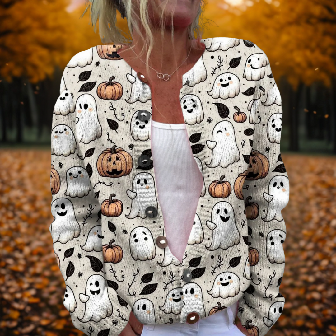 Produktbild – Raven – Halloween Cardigan