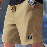 Eleganta stickade herrshorts