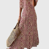 Produktbild – Amalia – Boho Vintage Sommarklänning
