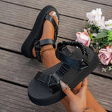Produktbild – Aura – Iriserande Plattform Sandal
