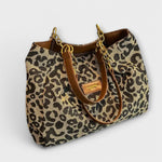 Produktbild – Olivia – Leopard Canvas Tote
