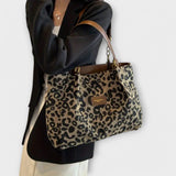Produktbild – Olivia – Leopard Canvas Tote