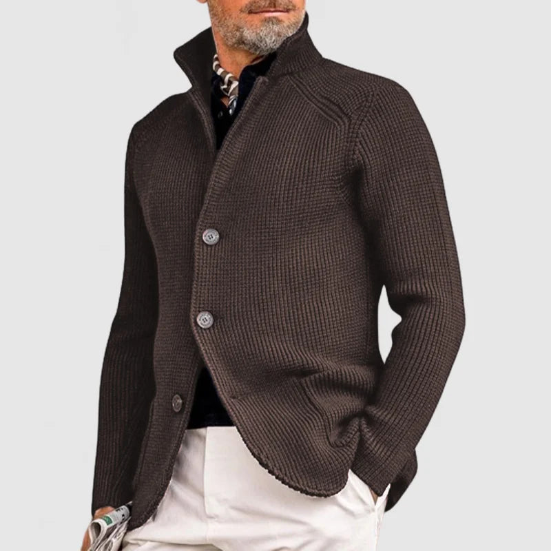 Elegant cardigan för herr