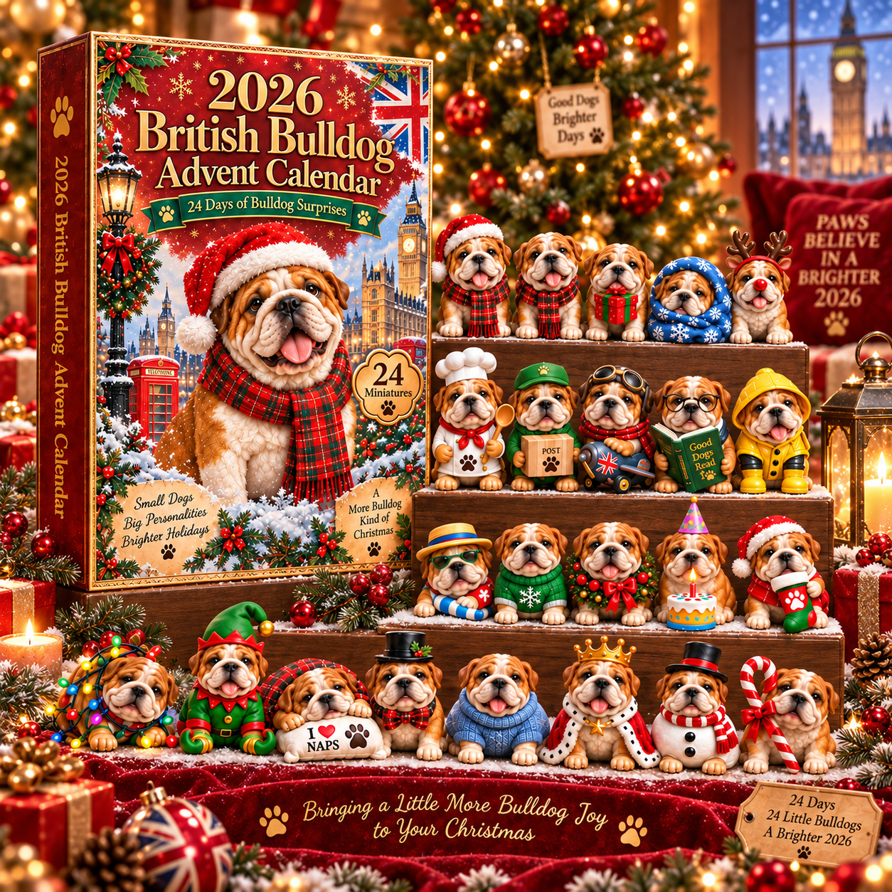 Busiga bulldoggar – adventskalender 2026 – bild 5