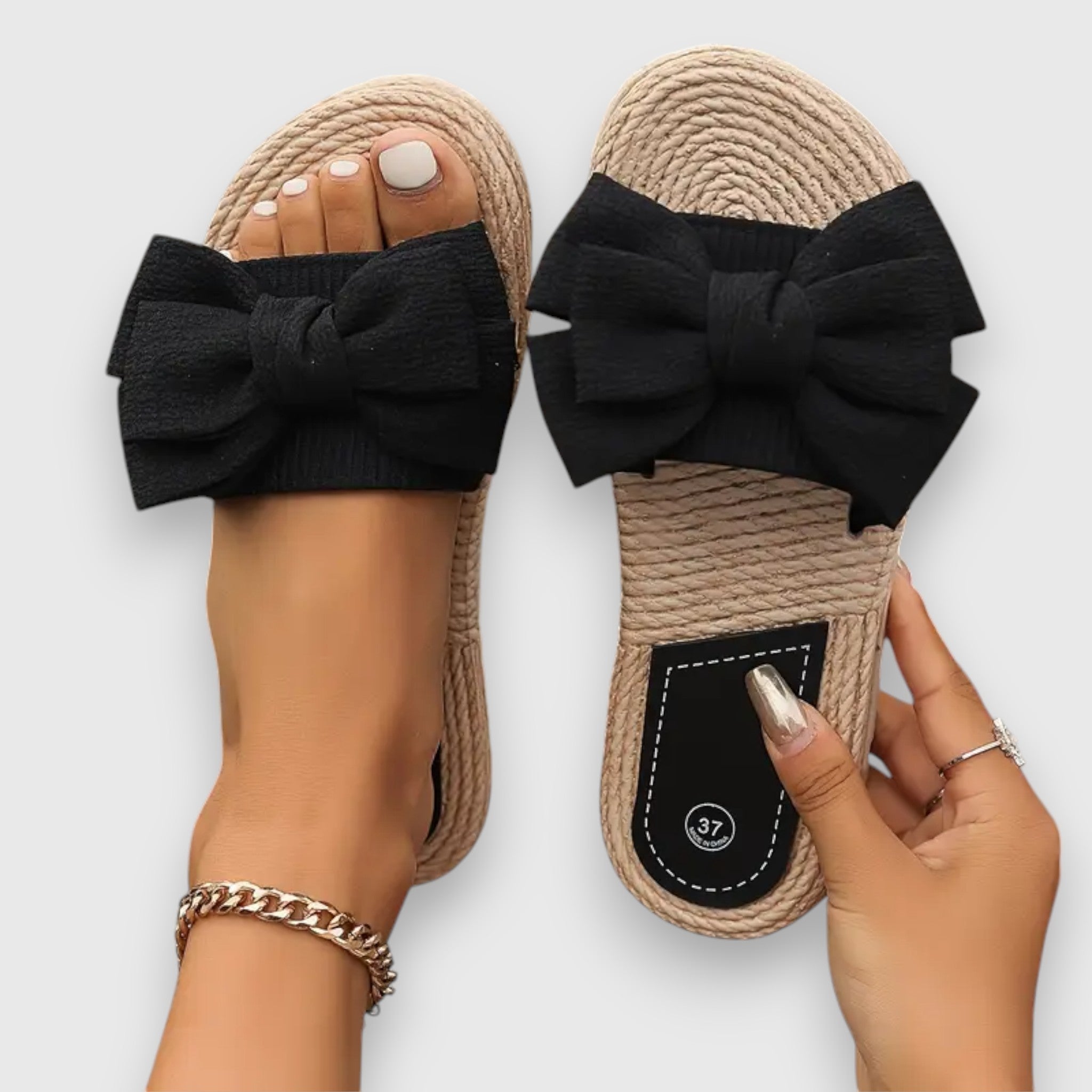 Lea – sandal i kanvas
