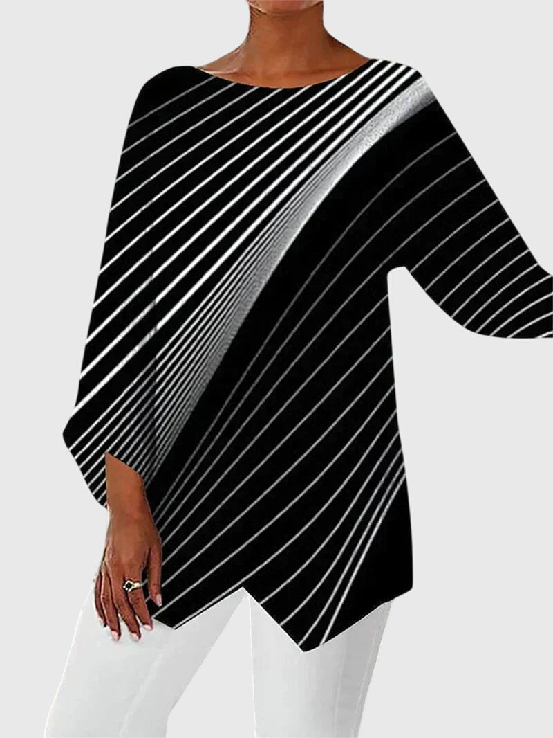 Produktbild – Alayah – Elegant Crew Neck Top