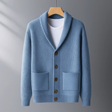 Lyxig cardigan i kashmir