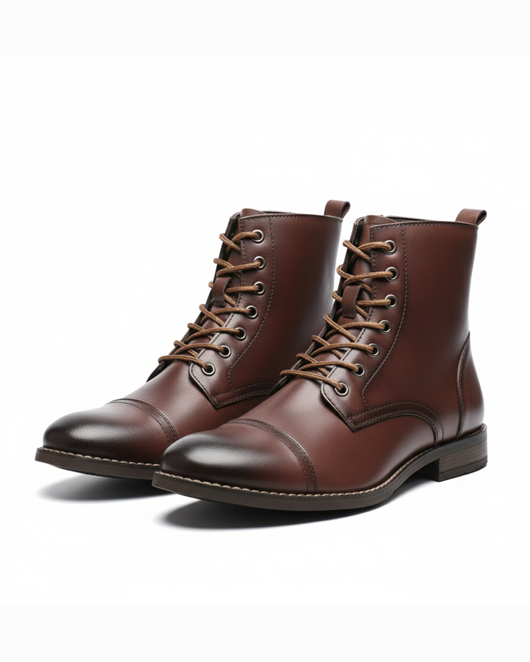 Polerade cityboots för herr