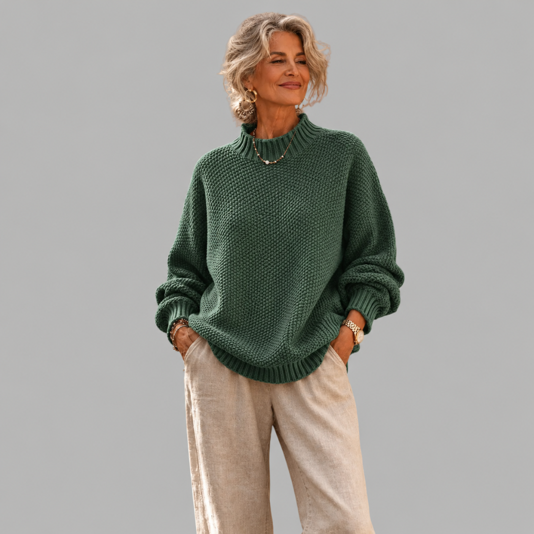Chloé | Rymlig stickad tröja
