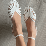 Charlotte | Platta smyckesinspirerade sandaler