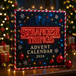 UpsideBox™ adventskalender – jul med Stranger Things-tema – bild 1