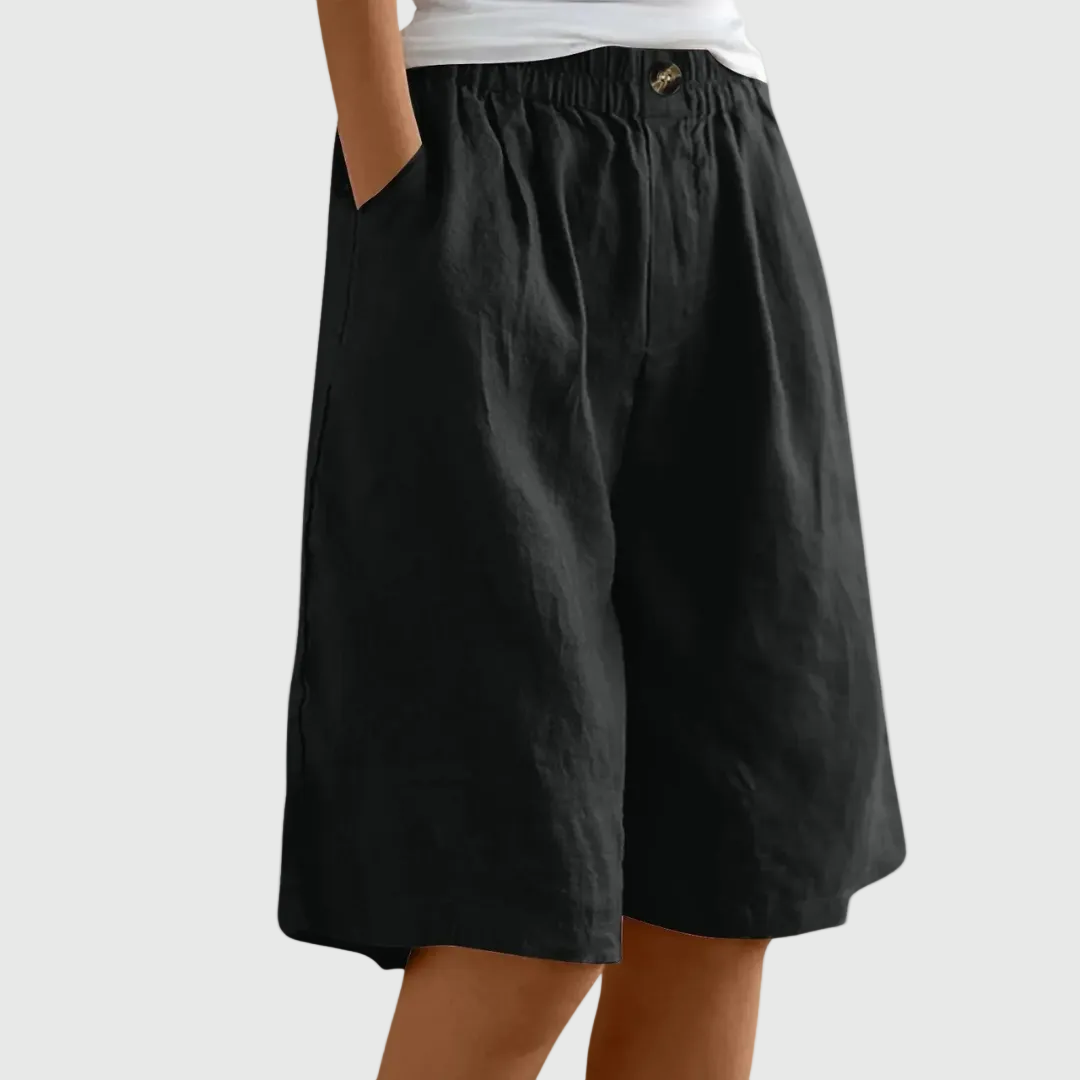 Marie | Vida shorts med resårmidja