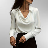 Produktbild – Violet – Elegant i satin blus