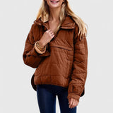 Veronika – vattenavvisande oversized hoodie