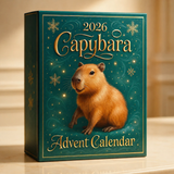 CapybaraTime™ adventskalender – 24 kapybarafigurer – bild 2