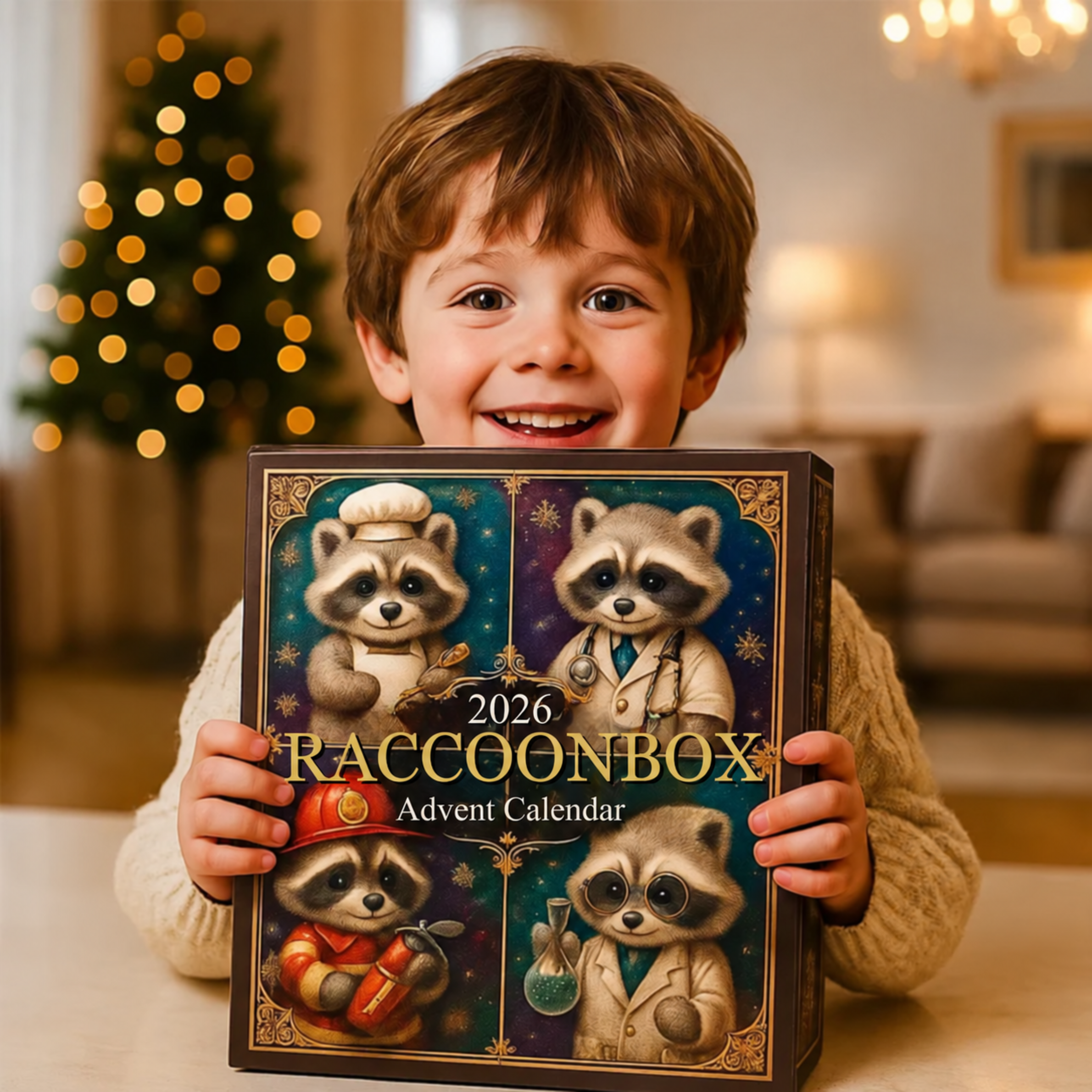 RaccoonBox™ adventskalender – 24 tvättbjörnsöverraskningar – bild 5