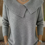 Sofia | Elegant topp med mjuk krage