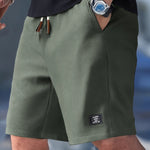 Eleganta stickade herrshorts