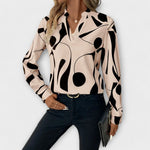 Produktbild – Lara Elegant Blus Med Design