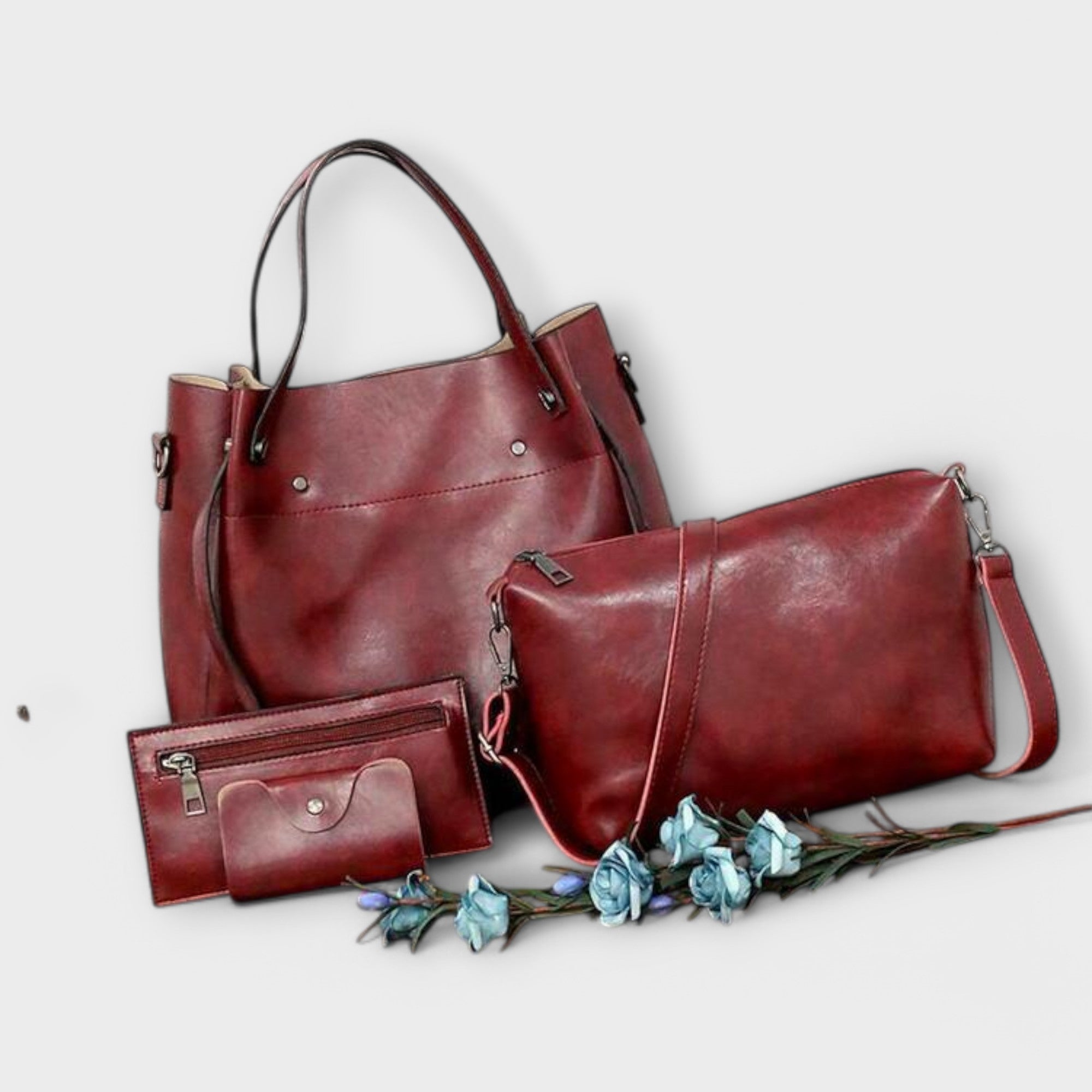 Produktbild – Olivia – 4-delars Vintage Väskset