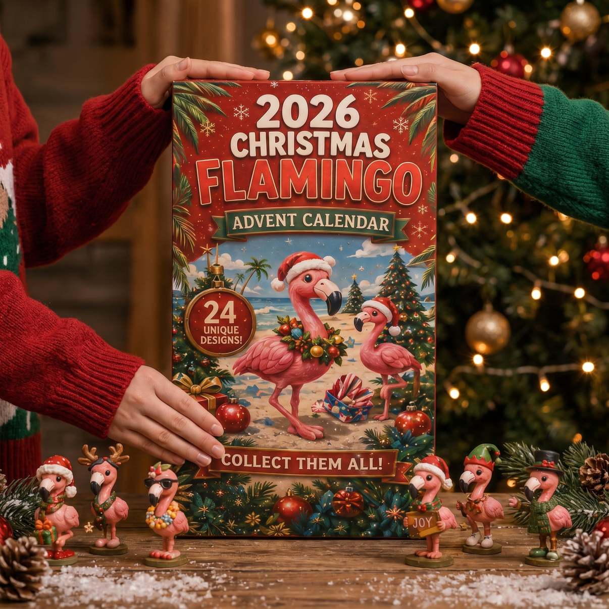 Julflamingo – adventskalender 2026 – bild 3