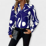 Produktbild – Lara Elegant Blus Med Design