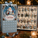 Frostiga jultomtar – adventskalender med 24 juldekorationer – bild 5