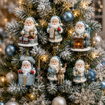 Frostiga jultomtar – adventskalender med 24 juldekorationer – bild 6
