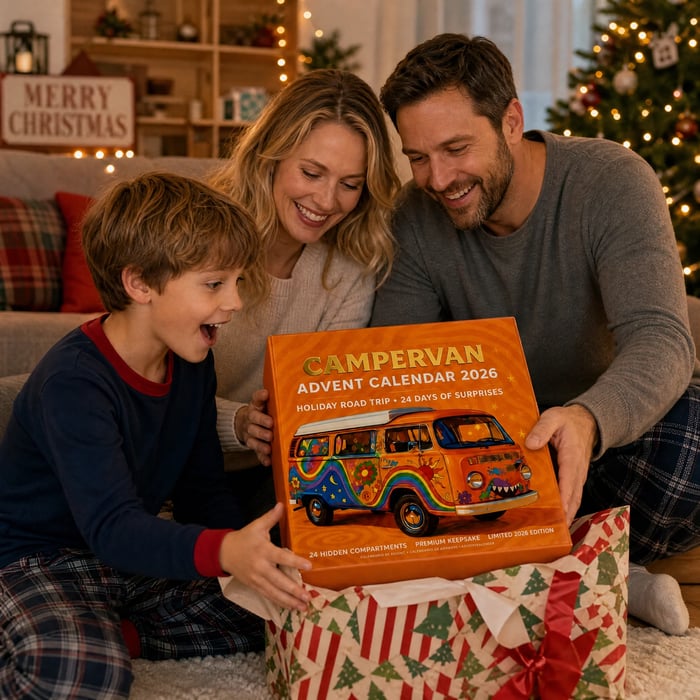 Husbil och campervan – adventskalender 2026 med 24 dagar – bild 4