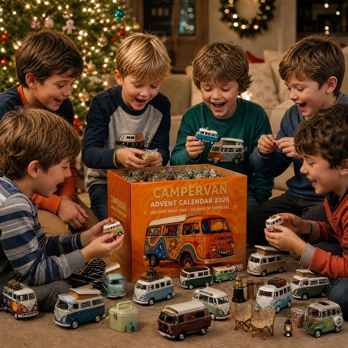 Husbil och campervan – adventskalender 2026 med 24 dagar – bild 3
