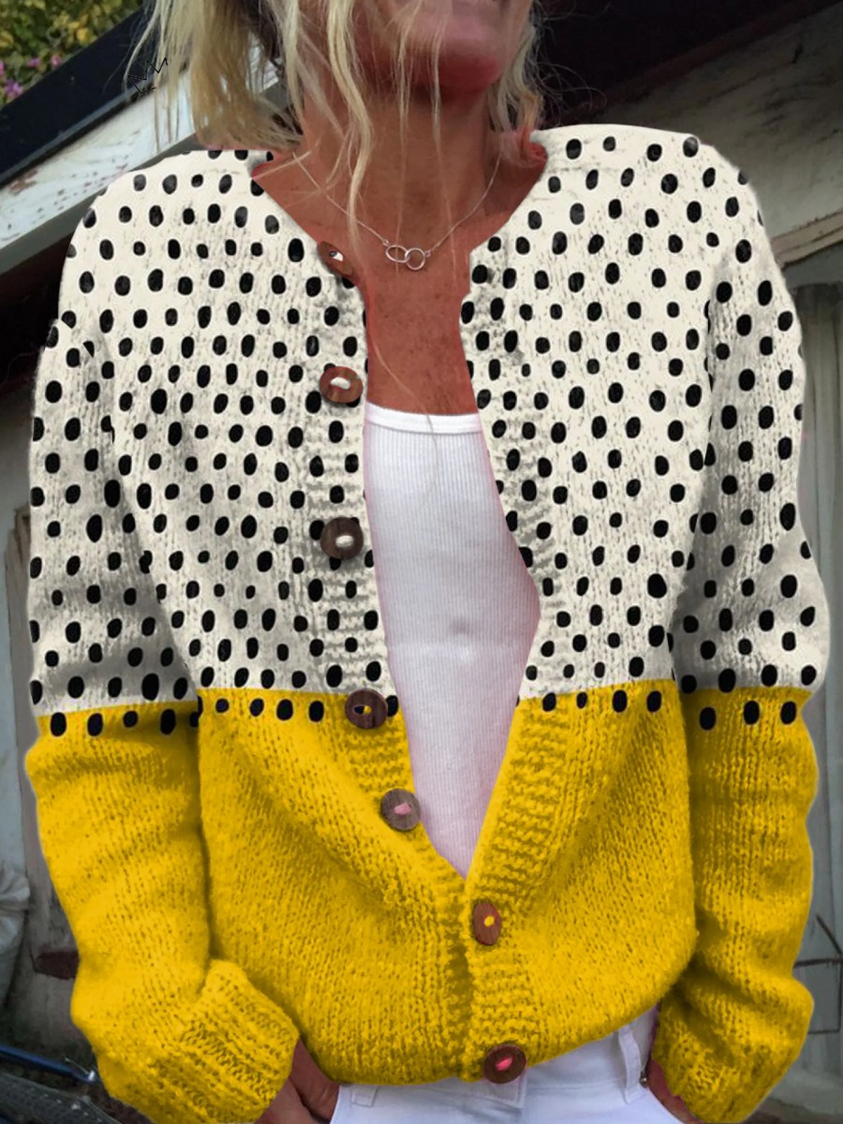 Produktbild – Meigh – Sofistikerad Cardigan