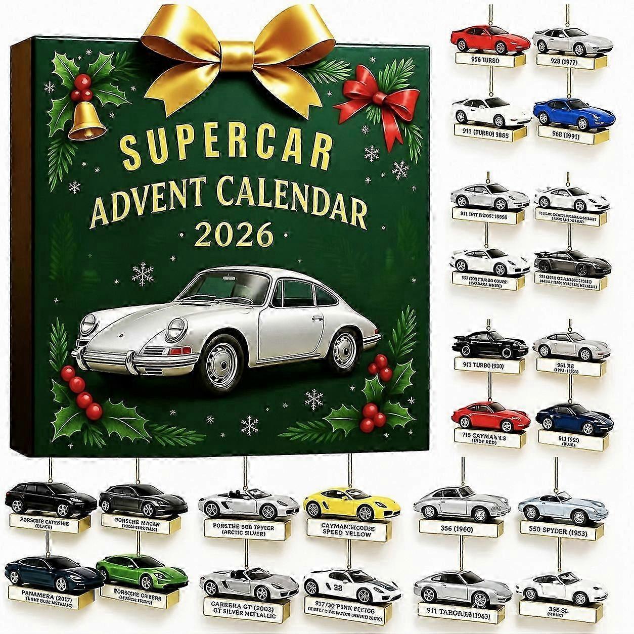 GarageBox™ adventskalender – 24 överraskningar med veteranbilar – bild 2