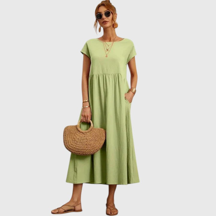 Produktbild – Fenella – Bekväm Midi Klänning