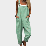 Ebba | Mönstrad bekväm jumpsuit