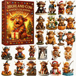 Highland cattle – adventskalender 2026 – bild 2