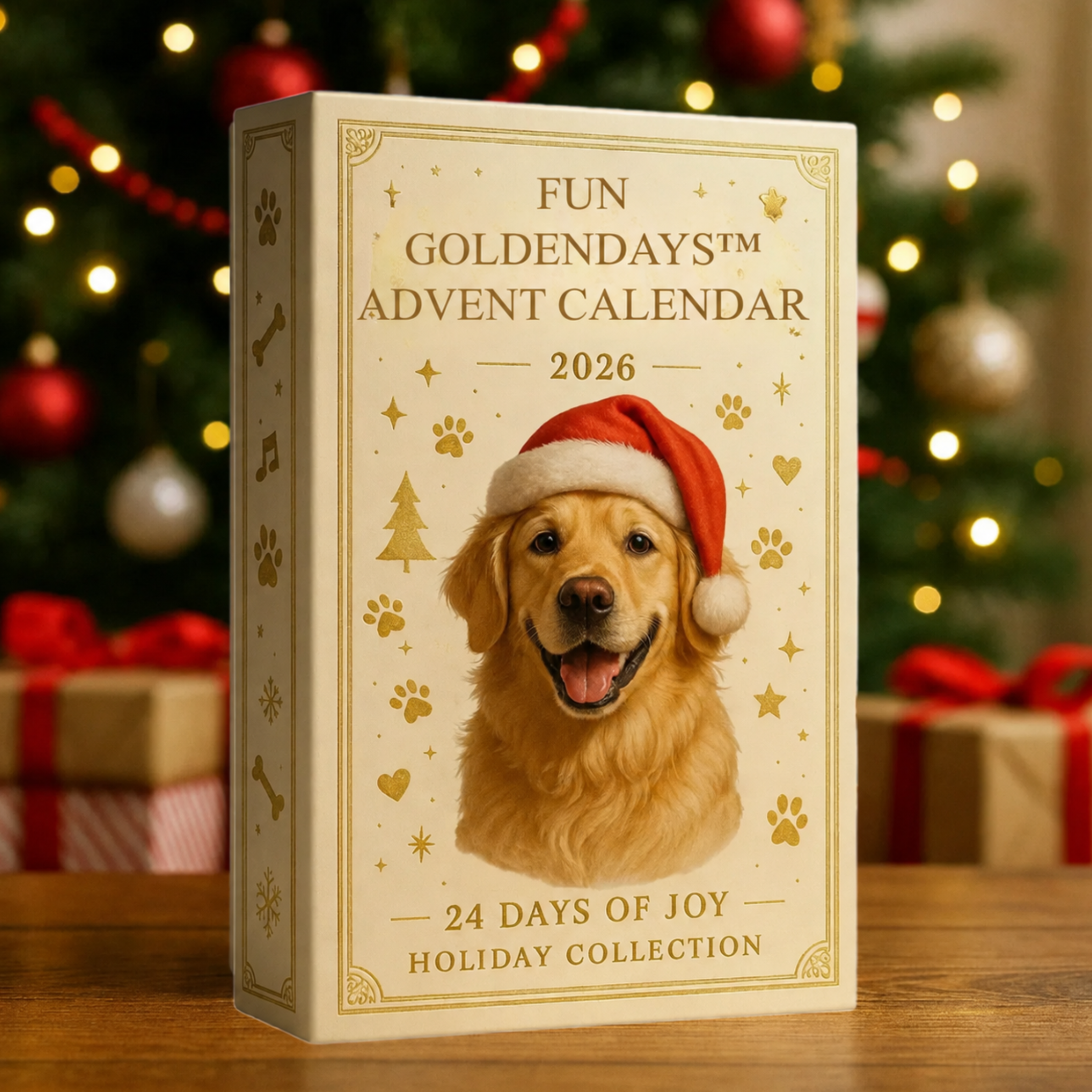 GoldenDays™ adventskalender – 24 golden retriever-överraskningar – bild 1