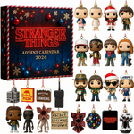 UpsideBox™ adventskalender – jul med Stranger Things-tema – bild 2