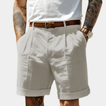 Eleganta bermudashorts i ventilerande bomull