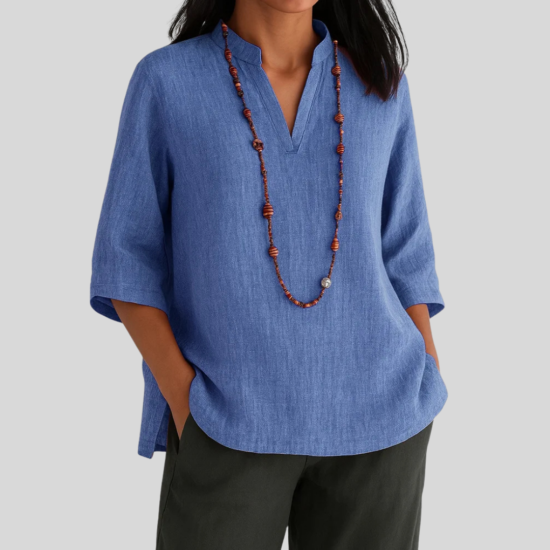 Amélie | Elegant blommig blus