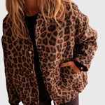 Produktbild – Elodie – Stilig Leopardmönstrad Jacka