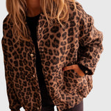 Produktbild – Elodie – Stilig Leopardmönstrad Jacka