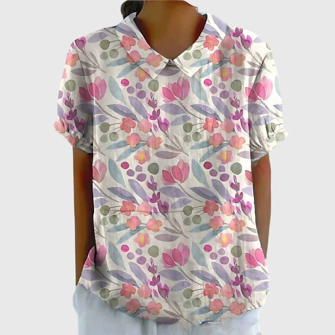 Produktbild – Jenna – Blommig blus