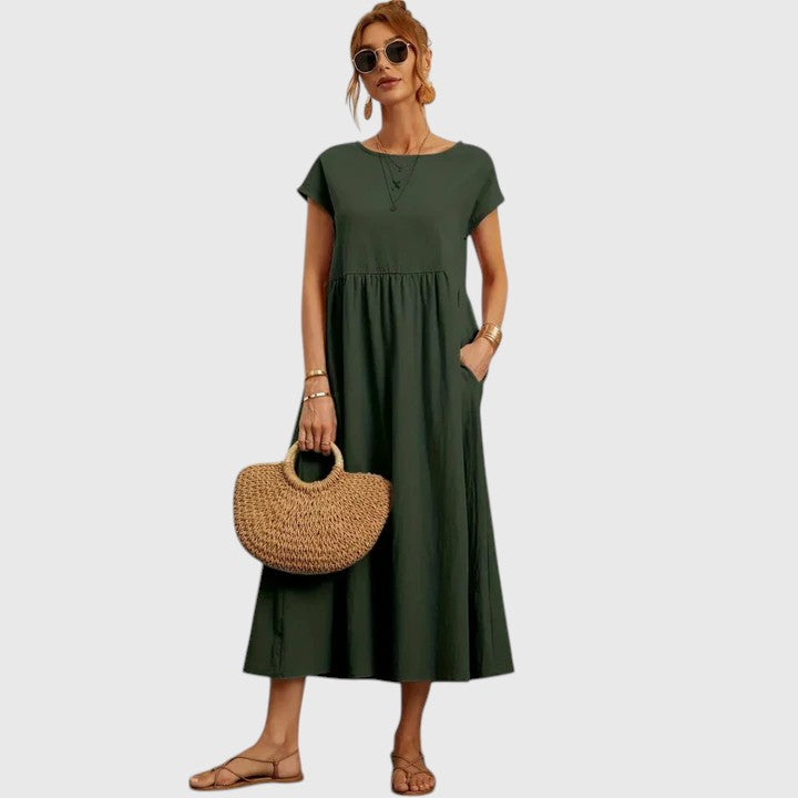 Produktbild – Fenella – Bekväm Midi Klänning