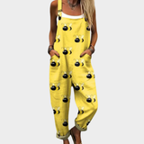 Moa | Mönstrad bekväm jumpsuit